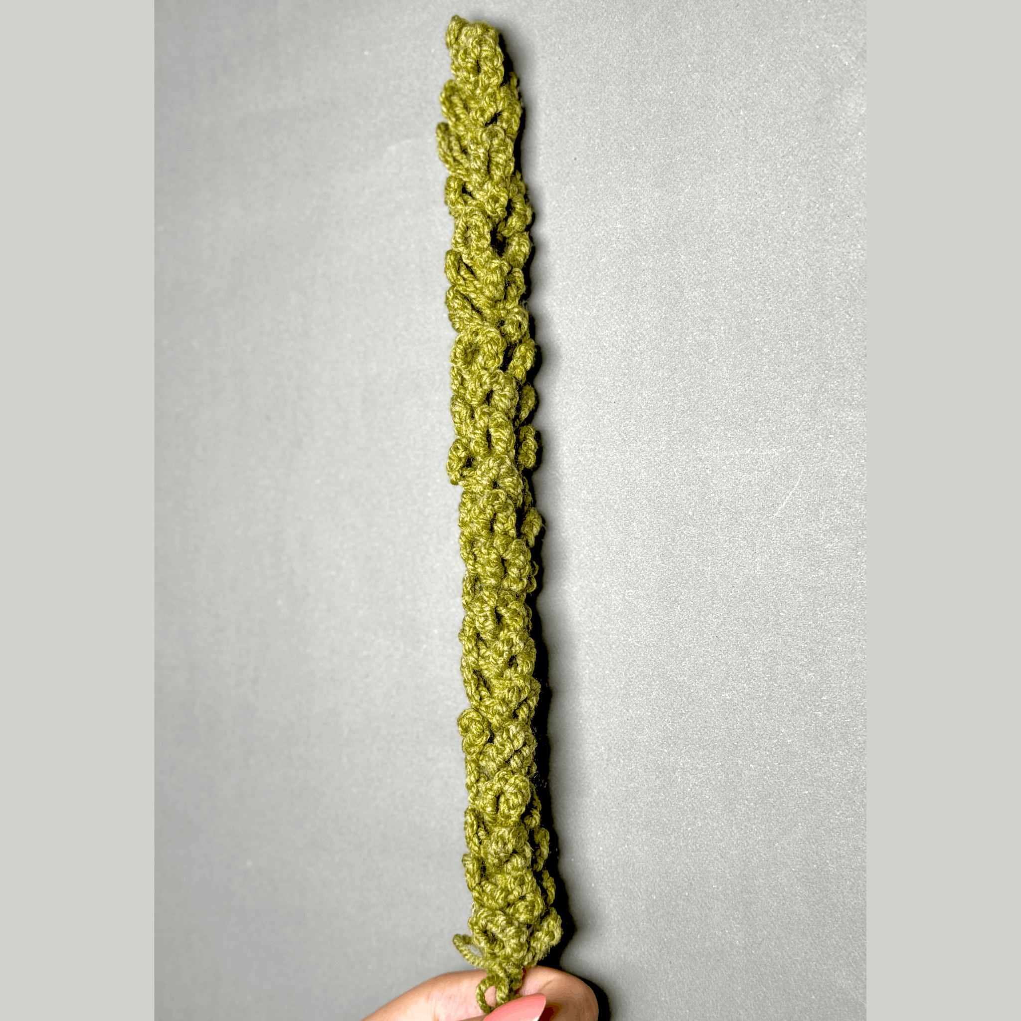 Crochet Olive Green Sticks