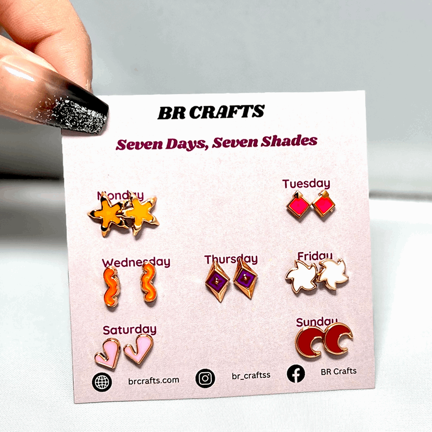 Seven Days Earrings