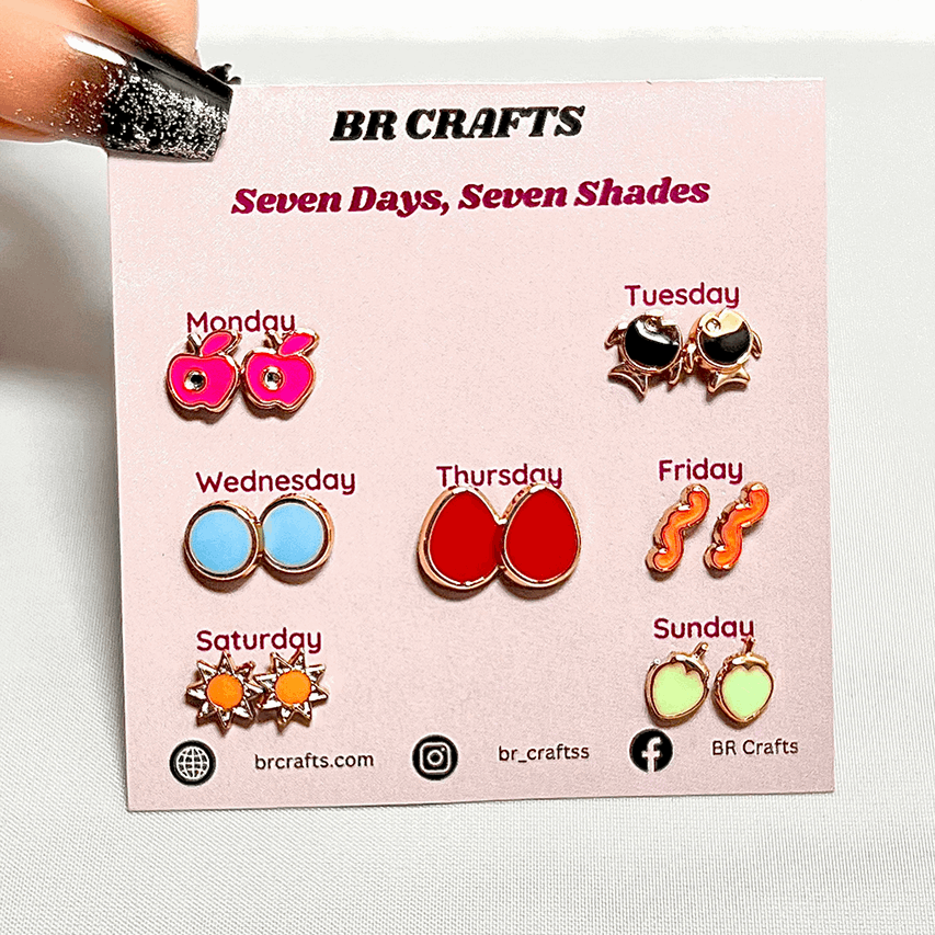 Seven Days Earrings