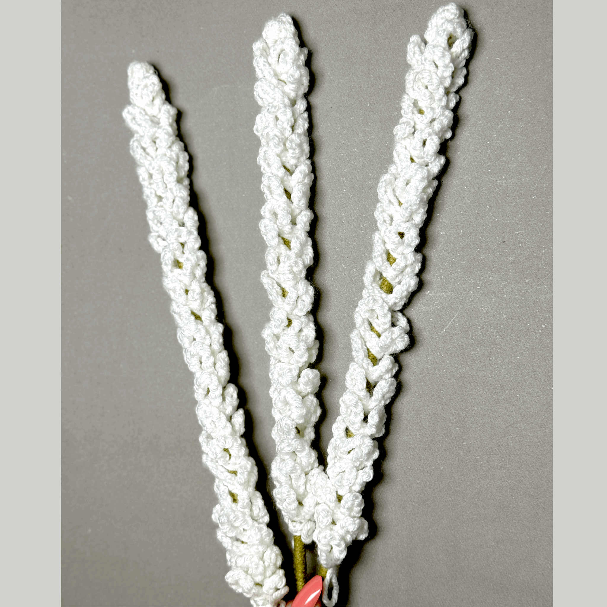 Crochet White sticks