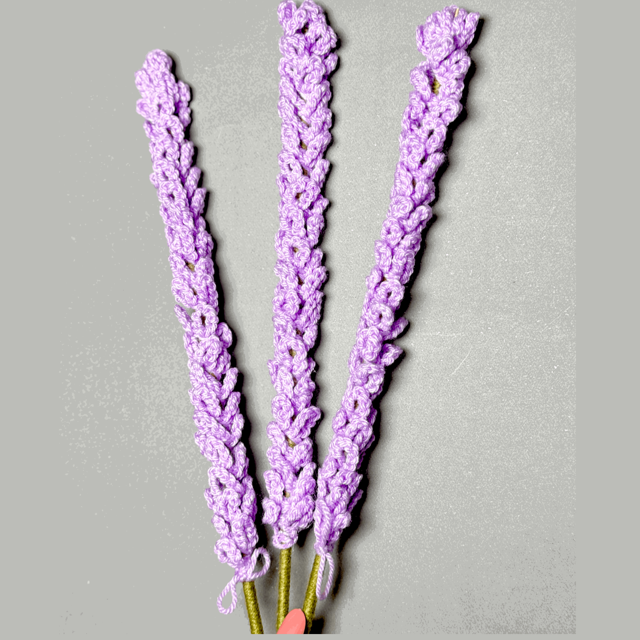 Crochet Voilet Thistle Sticks