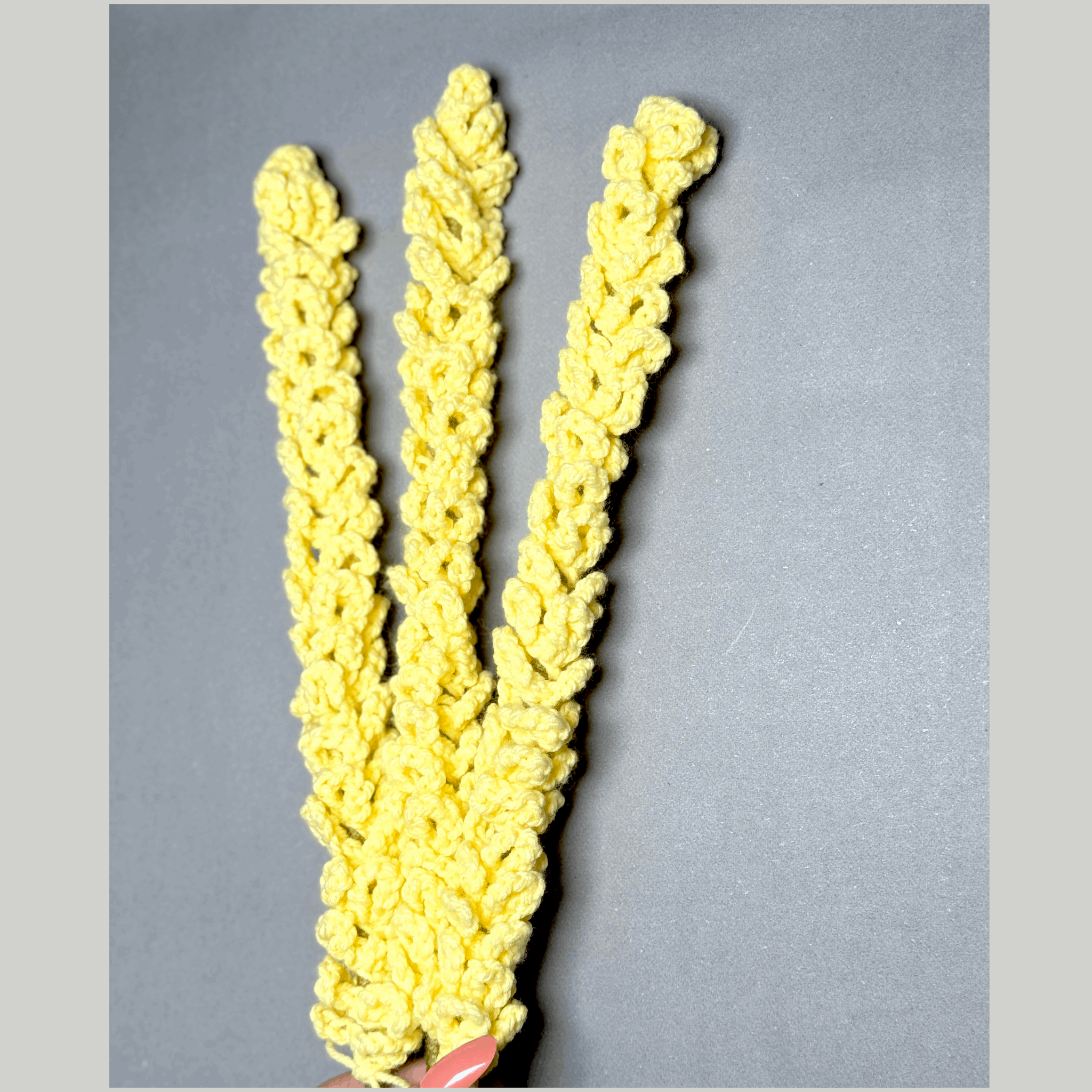 Crochet Sunbeam Yellow Sticks