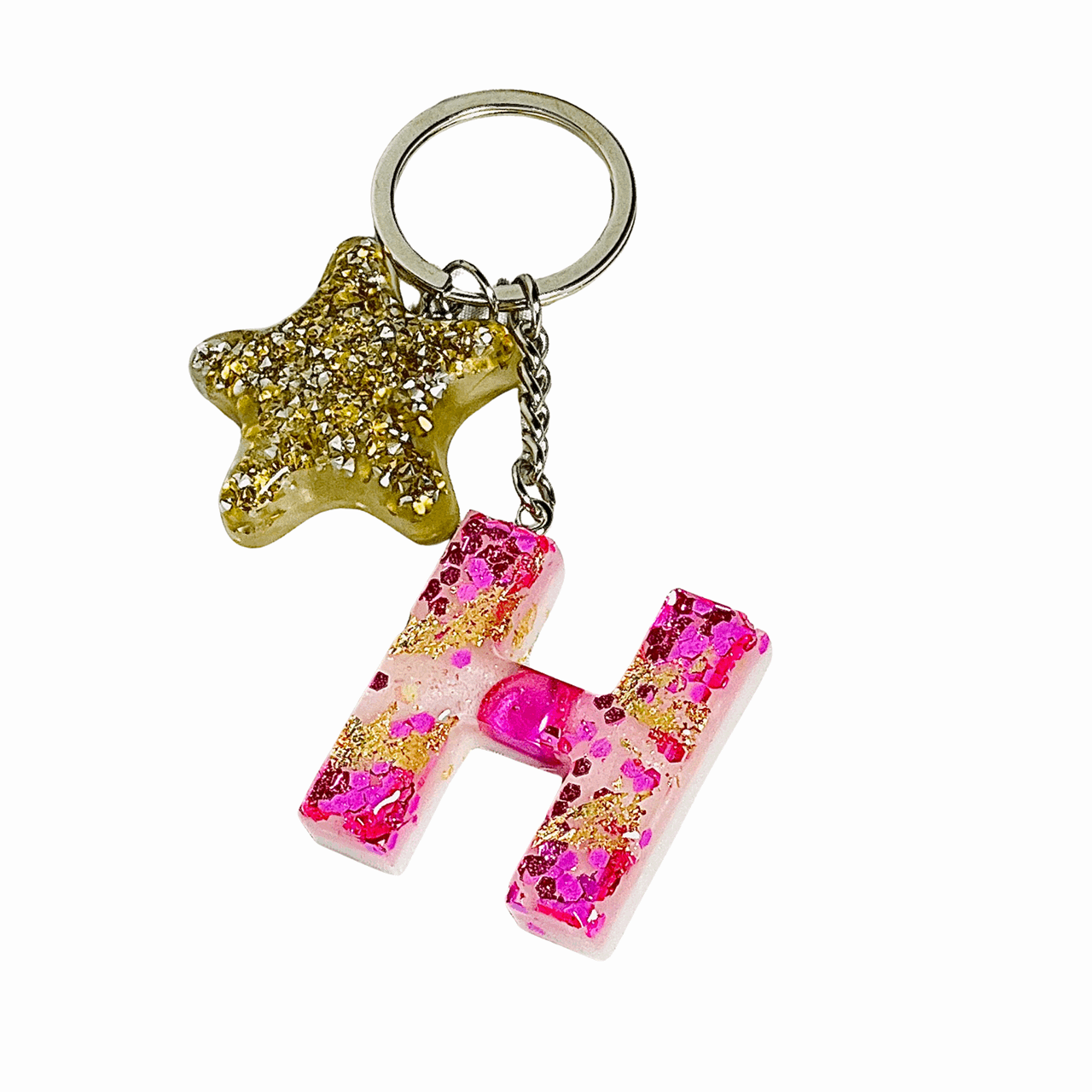 H Keychain