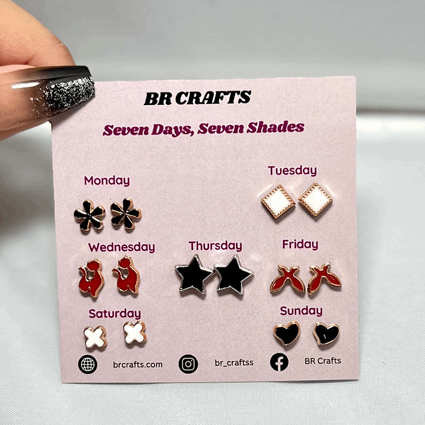 Seven Days Earrings