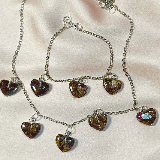 Heart Shape Resin Jewelry