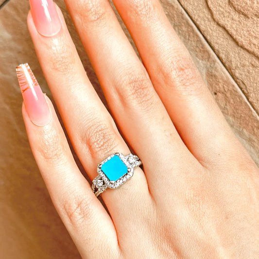 Ocean Breeze - 925 Silver Ring